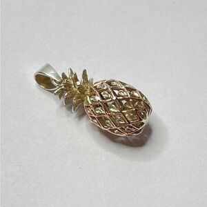 Pineapple Pendant 925 Sterling Silver
